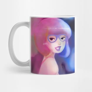 Pink and Blue Mug